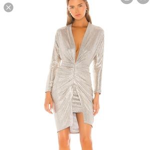 Revolve gorgeous gold dress